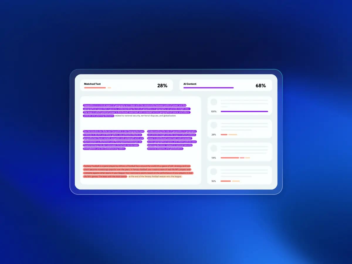 What Does a Plagiarism Report Consist of?