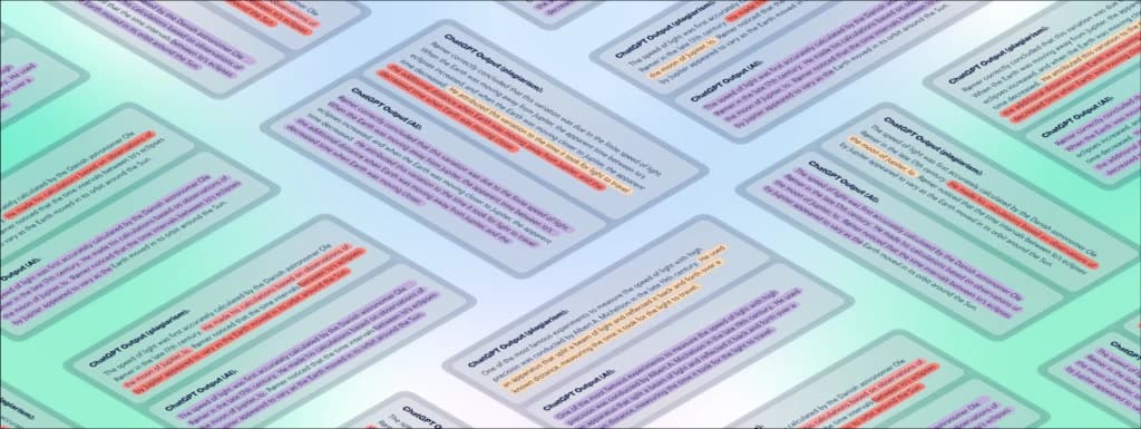 Nearly 60% of GTP-3.5 Outputs Contained Some Form of Plagiarized Content