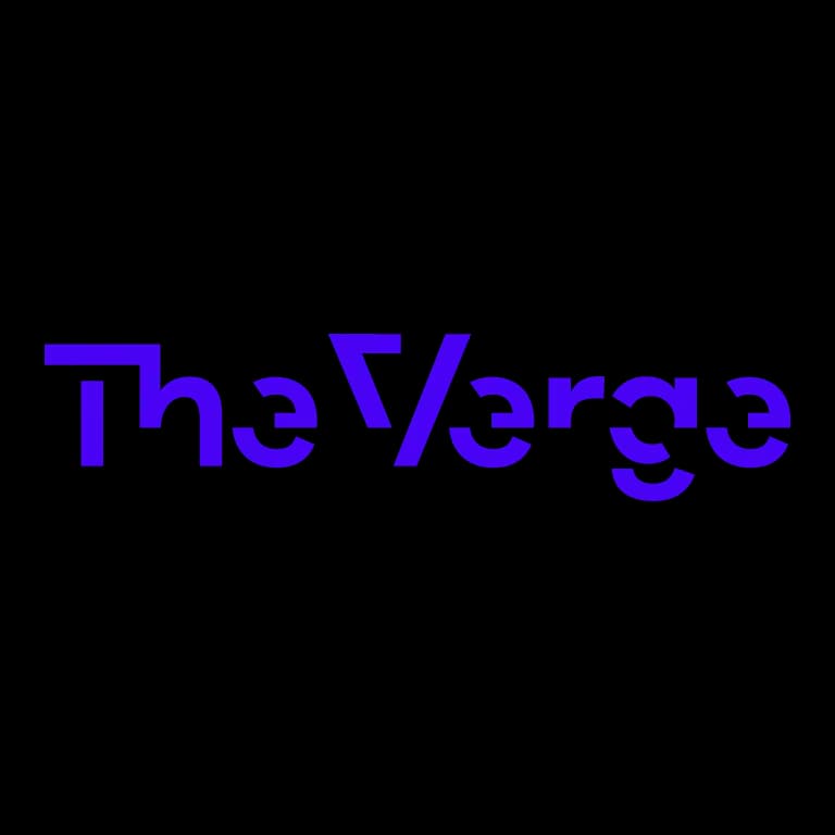 The Verge Text in Purple
