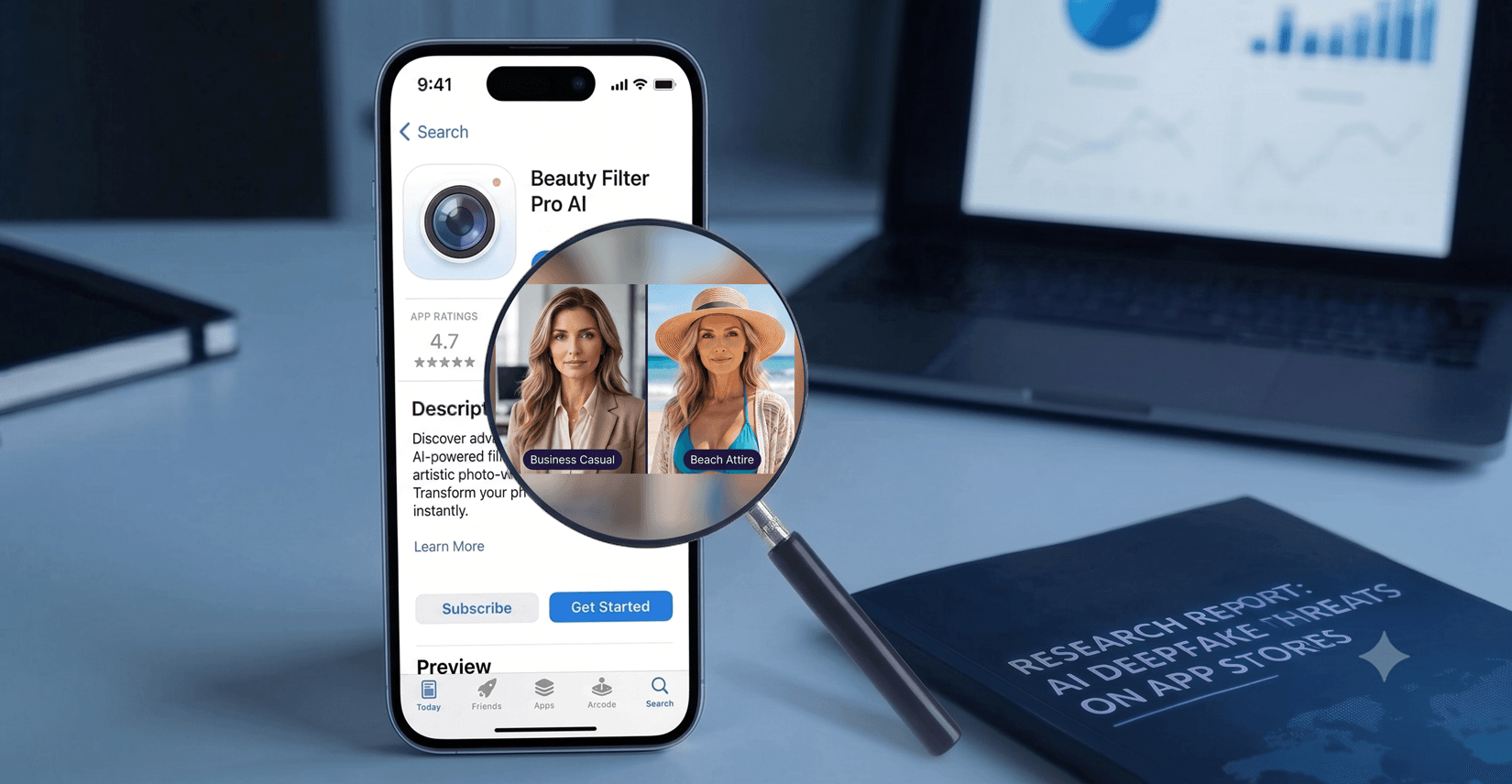 AI Deepfake Apps Hide in Plain Sight on Apple’s App Store