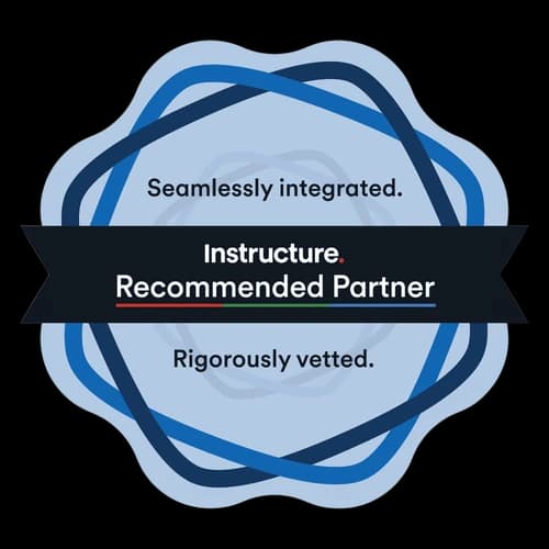 Instructure Recommended Partner: seamlessly integrated, rigorously vetted