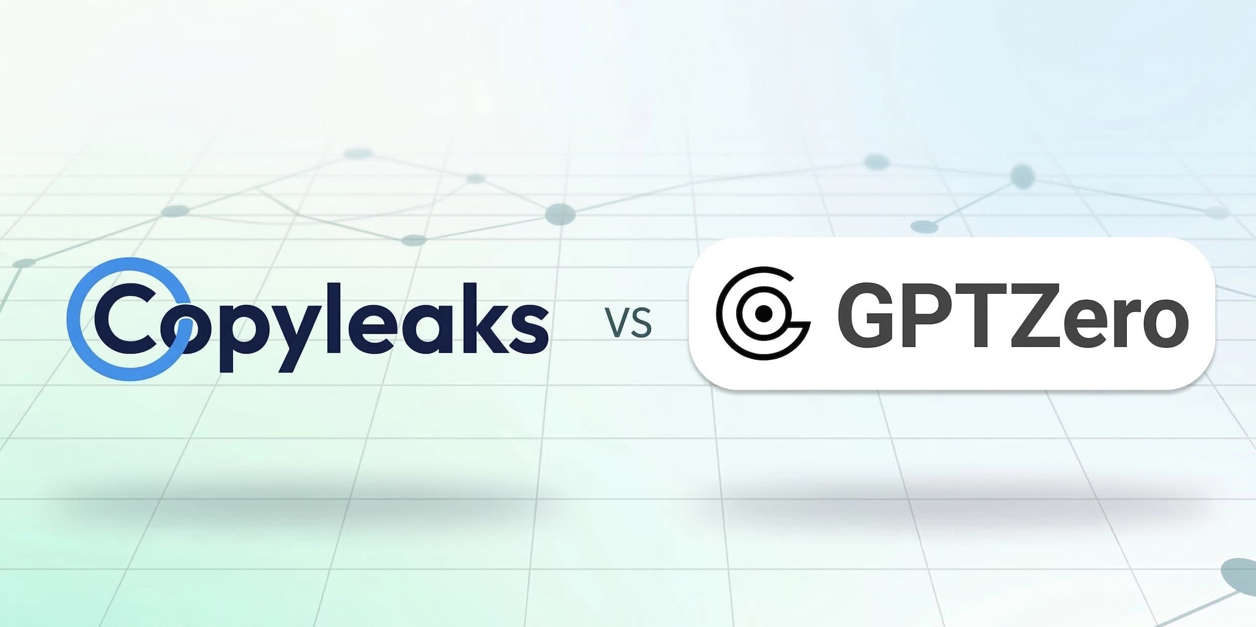Copyleaks vs GPTZero Text and Logos