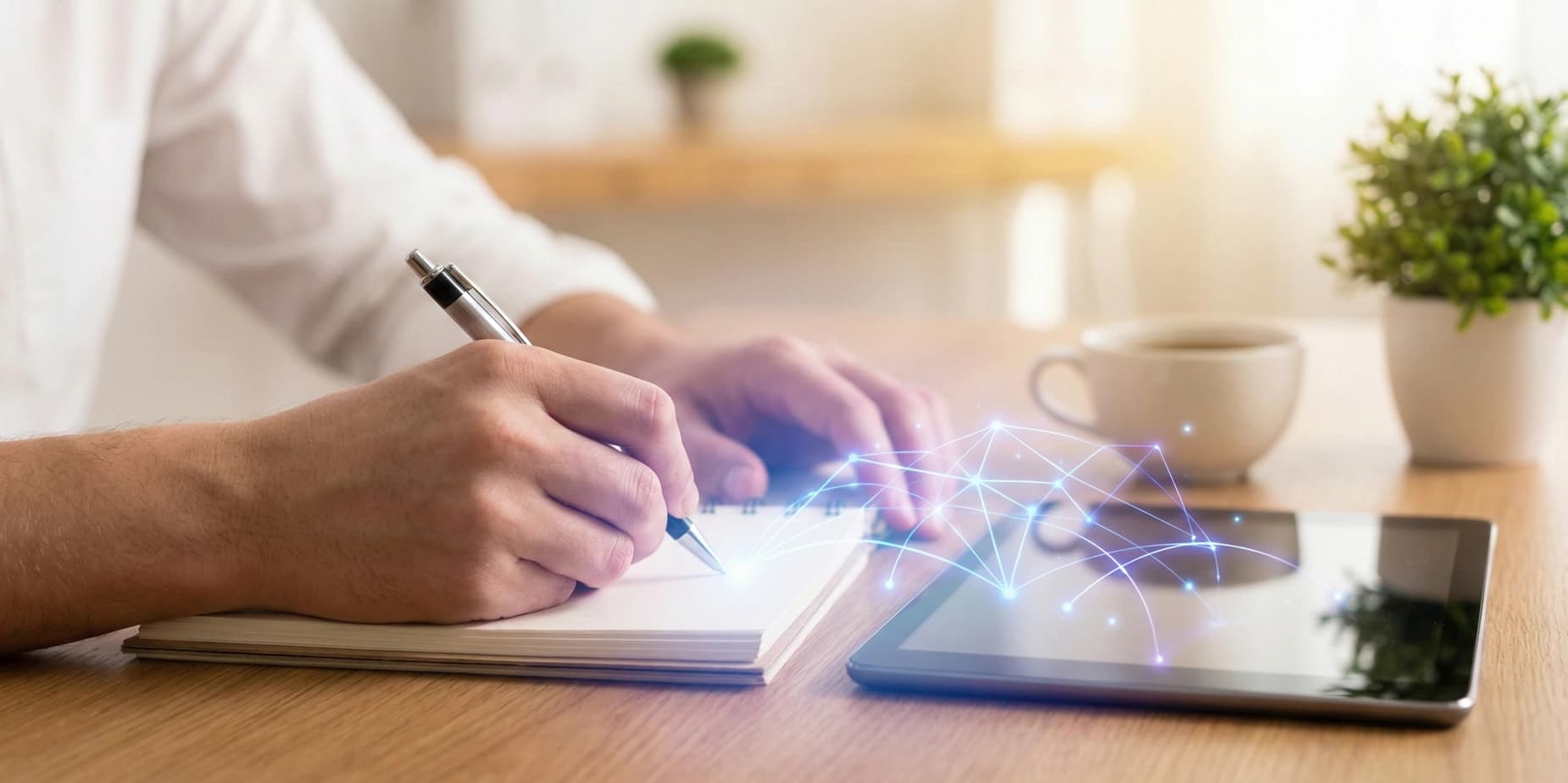 Individual Using AI tools to Effectively Work with AI-Generated Content