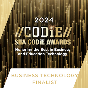 CODiE Award Finalist badge 2024